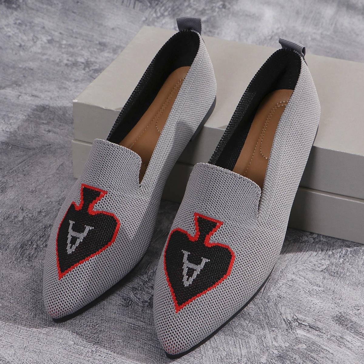 Мода 2024 Женские Классические Балетки Остроносые Повседневные Женские Лоферы На Мягкой — фото 9