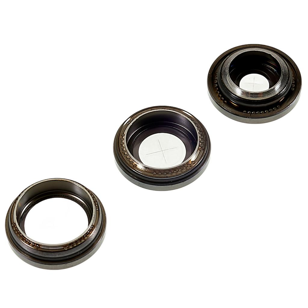 For iPhone 14 Pro Max 3Pcs/Set OEM Phone Back Rear Camera Rim Lens Cover (without Logo)