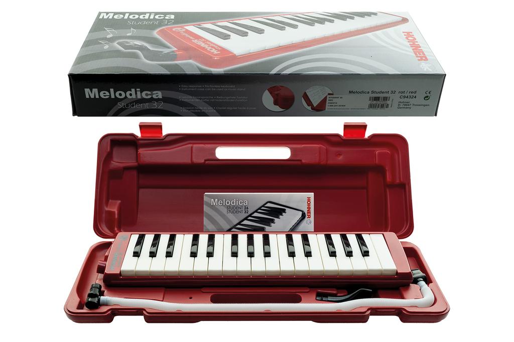 HOHNER STUDENT32 RED Melodica Key Harmonica