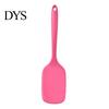 Ergonomic Cooking Spoons Pink Kitchen Utensil, Food Grade Silicone Tool, Non-stick Heat Resistant Baking Spatulas Cookware, Handle Kitchenware