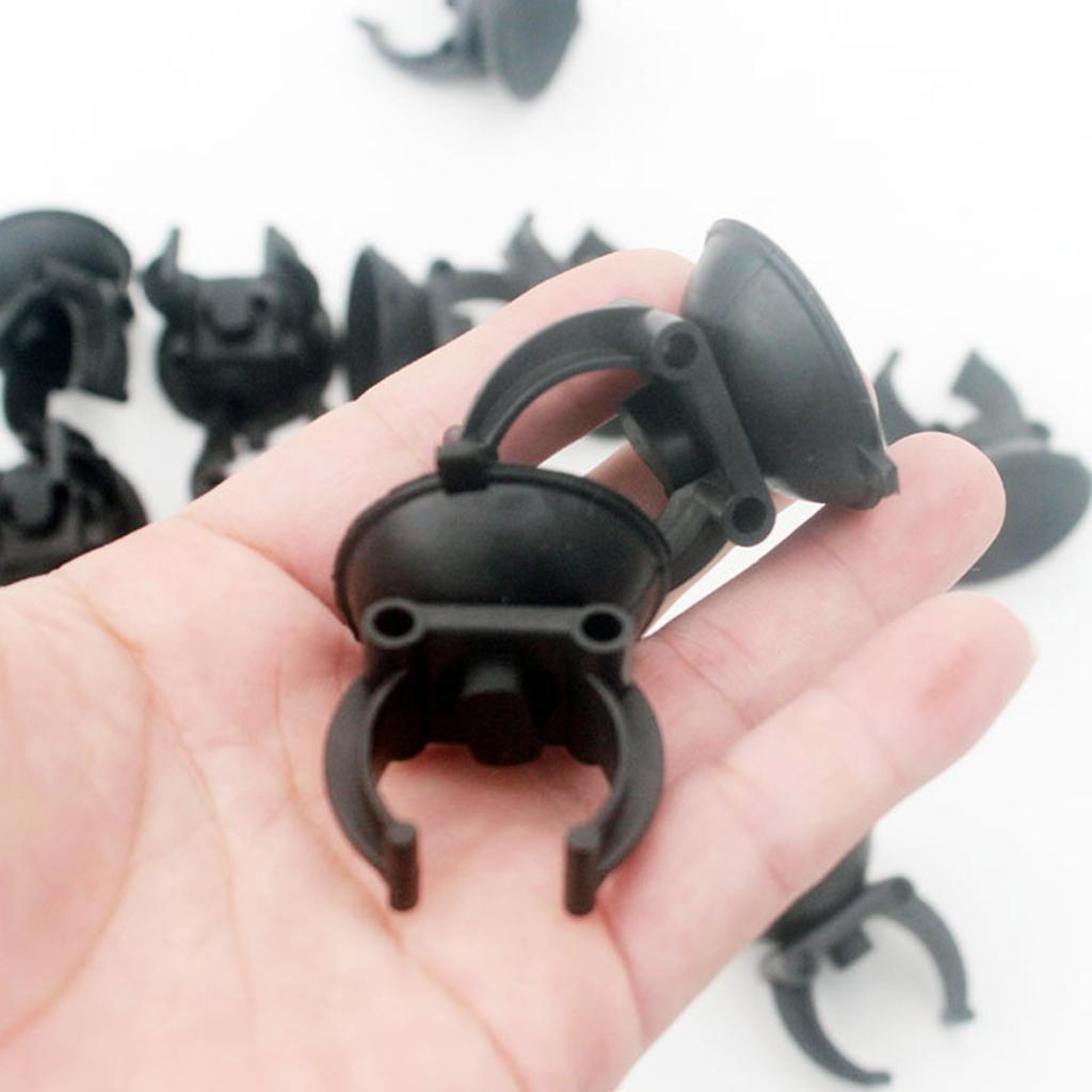 Aquarium Suction Cup with Clip Heater Holders Clamps for Fish for Tank Air Pump & Filter Accessories up to 1in Diameter