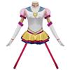 Anime Sailor Moon Cosplay Costume Tsukino Usagi Uniform Dress Outfits Cosplay Yellow Wig Halloween Carnivl Party Women Kids