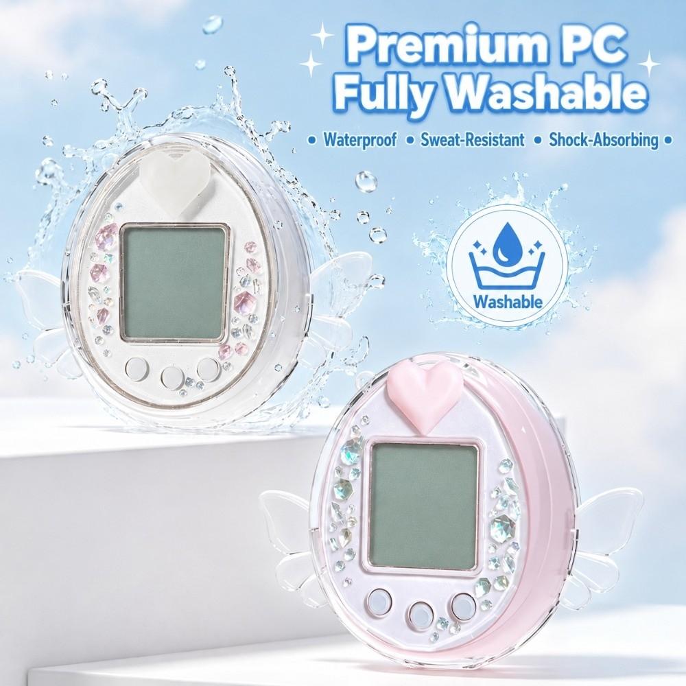 Clear Hard Shell Protector PC Protective Case for Tamagotchi PS Electronic Pet Game Accessories
