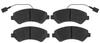 Trw Gdb2069 Trw Brake Pads Front 2-Sensors