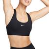 Swoosh Light Support Solid Color Sweat-Wicking Sports Bra Women Underwear Black DX6817-010
