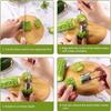 Stainless Steel Vegetable Corer Durable Manual Core Remover Tool for Fruit and Vegetable Preparation Kitchen Use