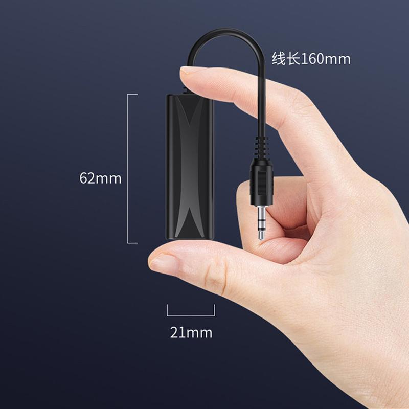 Anti-interference 3.5mm AUX Audio Noise Filter Ground Loop Noise Isolator Eliminate For Speaker Phone Car Stereo Audio System