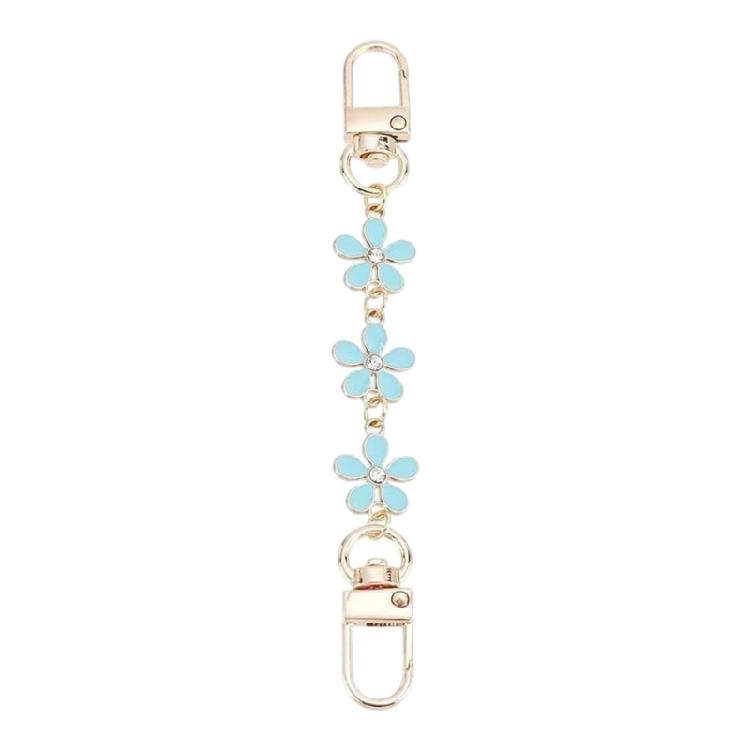 Sturdy Alloy Flower Charm Extender Chain Corrosion Resistant Adjustable Jewelry For Sensitive Skin Outfits