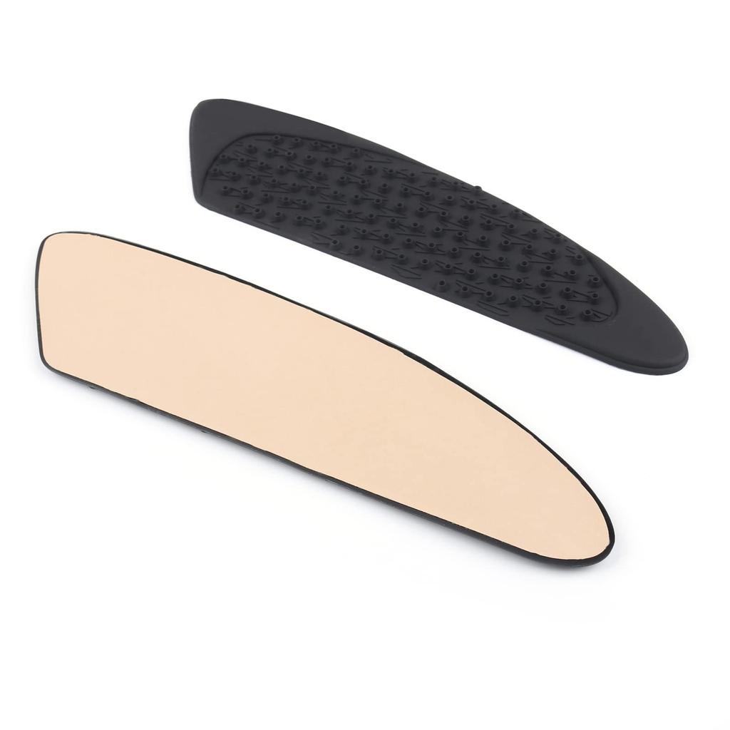 Bruce & Shark Suzuki GSX-S1000 2015-2017 Tank Side Pad Protectors, Knee Grip Pads, Tank Traction Pads (1 Pair, Black)