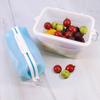 1500 ml Silikon-Lunchbox, Frischhaltedosen, mikrowellengeeignet, wiederverwendbare Silikon-Lebensmittelaufbewahrungsbox, zusammenklappbare Aufbewahrungsboxen