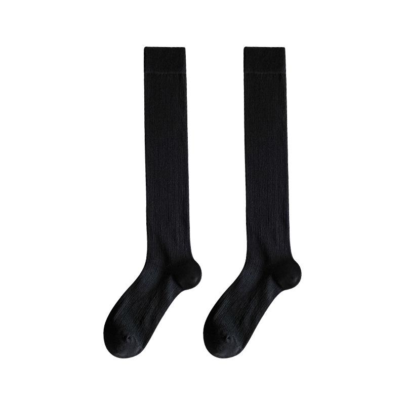 Socks Medium Tube Mesh Breathable Deodorant Stockings Lolita Calf Cotton Socks Ballet Style Stacking Socks