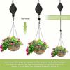 Adjustable Height Retractable Hanging Hook for, Birdcages and Flower Pots - Gardening Tool