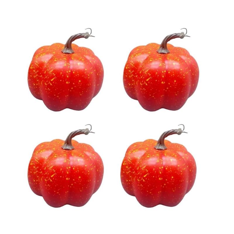 Halloween Pumpkin for Festive Thanksgiving Halloween Mantlepiece Embellishments Autumnal Small Pumpkins Decoration