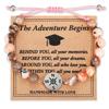 New Compass Bracelet Graduation Season Homecoming Season Gifts Classmate Couple Gifts Bracelet Emperor Stone Bracelet