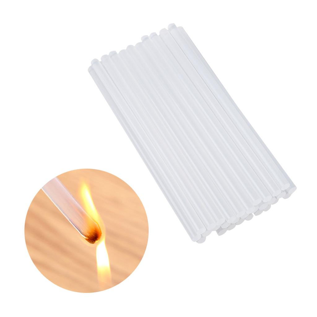 50Pcs Mini Hot Glue Sticks 4'' and 0.27 Diameter- Compatible with Most Glue Guns