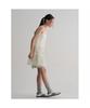 8SECONDS Sheer Dot Mini Dress - Ivory