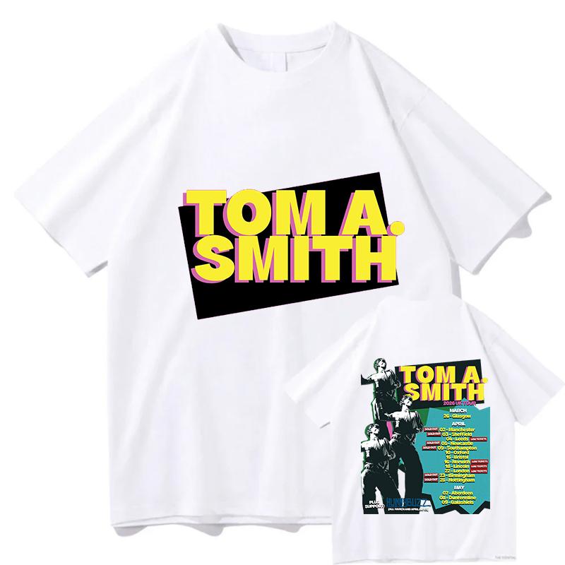 Tom A Smith SFX Tour Merch T-shirt Uomo Donna Estate Cotone Abbigliamento Casual Moda Girocollo Manica Corta