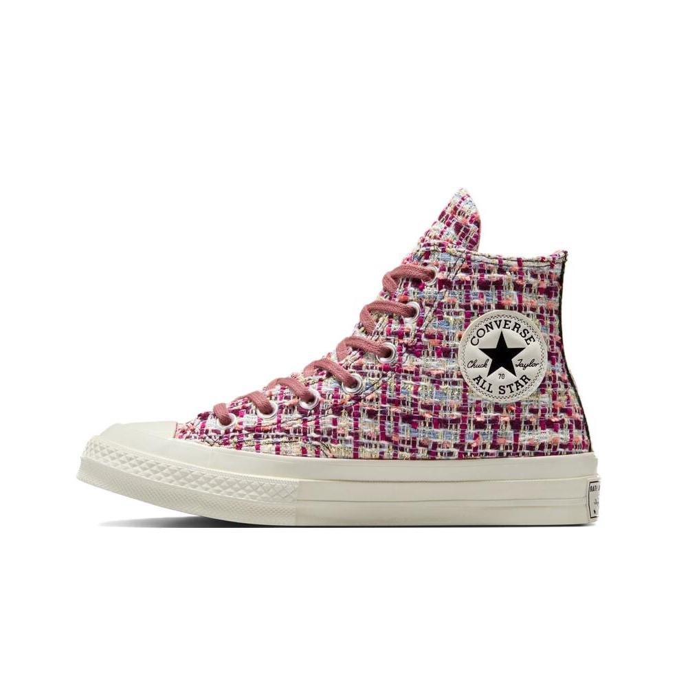 Converse Chuck 70 High Tweed Shimmer  Orchid Abyss/Legend Berry  A12738C 35
