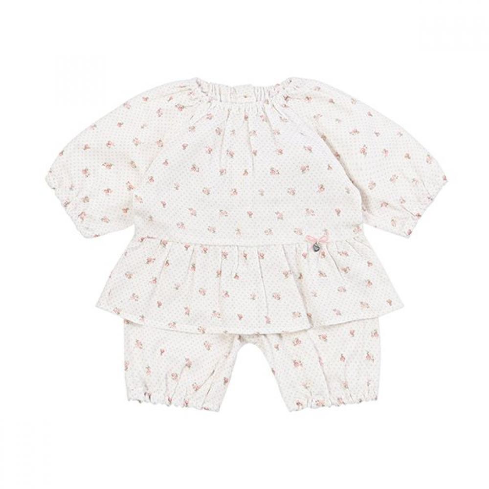 Organicmom Lua Flower 7 Part Set Mlstes08 white/110