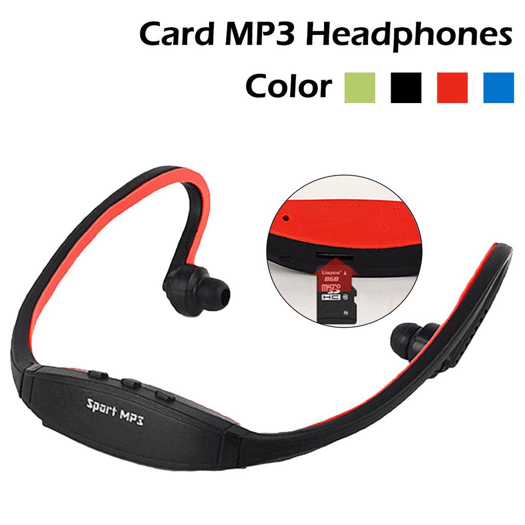 MP3 Music Player USB con MP3 Player Wireless Headset Sports Headphone