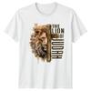 The Lion Of Judah TShirt Faith Christian 2026 Birthday Gift For Him And Her