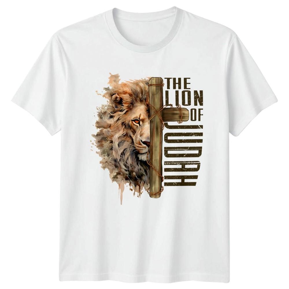 The Lion Of Judah TShirt Faith Christian 2026 Birthday Gift For Him And Her