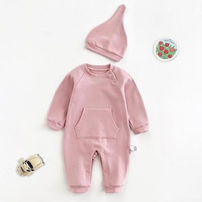 Spring On the Clouds On the Clouds/autumn Baby Out-of-home Clothes+hat LT-2251104 Size 66, Korea Best Childrens Clothes