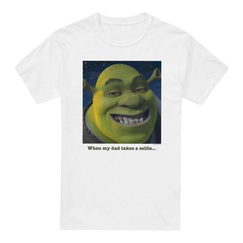 Shrek Mens Dad Takes A Selfie T-Shirt