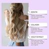 EELHOE Keratin Purple Hair Mask Nourishes, Moisturizes, Makes Hair Smooth and Shiny, Repairs Hair Mask