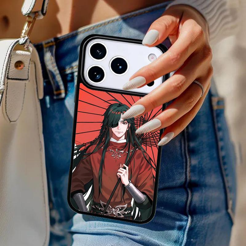 Anime Tian Guan Ci Fu Phone Case For iPhone 17 Air 14 15 13 12 Max Cover For Apple 14 15 16 16e 11 Pro Max Plus Coque