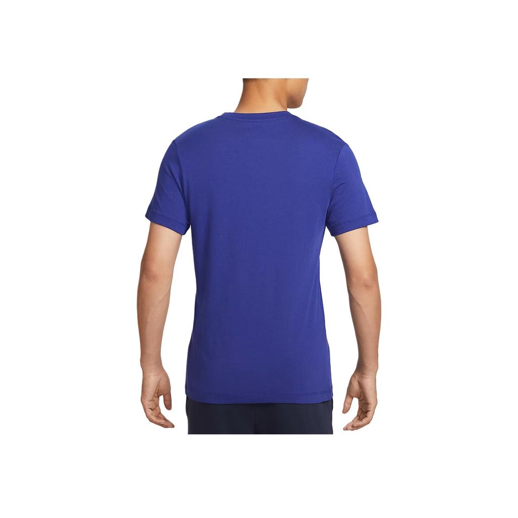New Nike T Shirts Men's Dark Royal Blue HQ8401-455