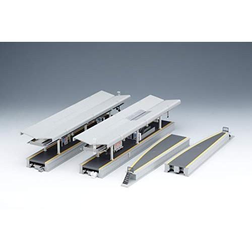 Kato N Gauge Suburban Platform Dx Island Platform Set 23-160 (Railway Model Supplies)