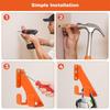 Premium Universal Chainsaw Holder Rust-Proof Metal Chainsaw Hanger Anti-Slip Hooks Space-Saving Storage Organizer Workshop