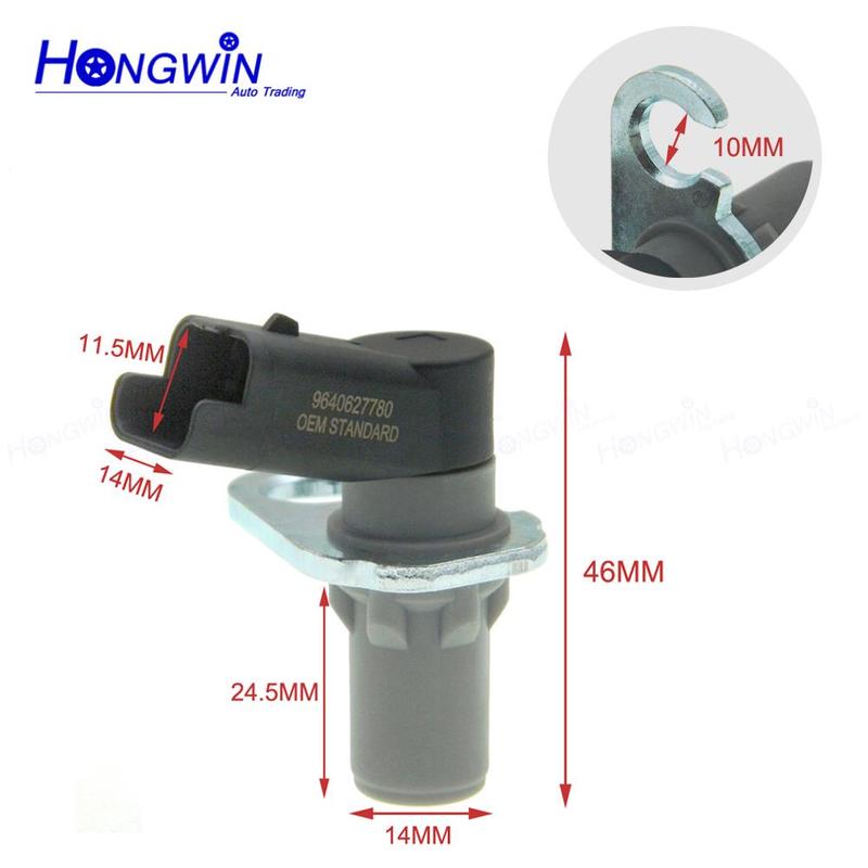 9640627780 Crankshaft Position Sensor Fits Peugeot 206 307 308 407 607 807 Expert Citroen Berlingo C4 C5 C6 C8 Jumpy For Suzuki