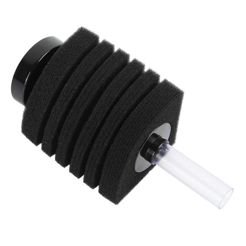 Aquarium Corner Sponge Filter Dual Filtration Easy Cleaning Bio Sponge Corner Filter for Ornamental Fish Shrimp Fry