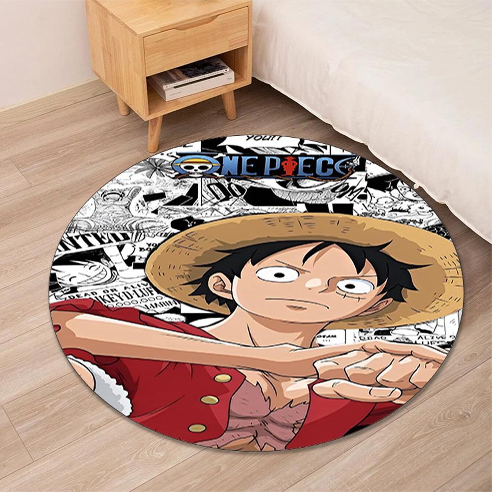 One Piece Printed Round Rug Carpet Chair Rug Area Rug Entryway Doormats,for Office Chair Living Room Bedroom Kitchen Room.