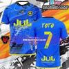 Serie 90 Minuti MM9 JUL Maglia da Calcio Uomo Donna Estate Sport all'Aperto Maglia Asciugatura Rapida Allenamento Fitness T-shirt da Spiaggia
