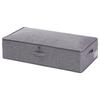 Under Bed Storage Container Closet Organizer With 3 Handles Sturdy Foldable Clothes Storage Bin Thick Fabric Blanket Storage Bag