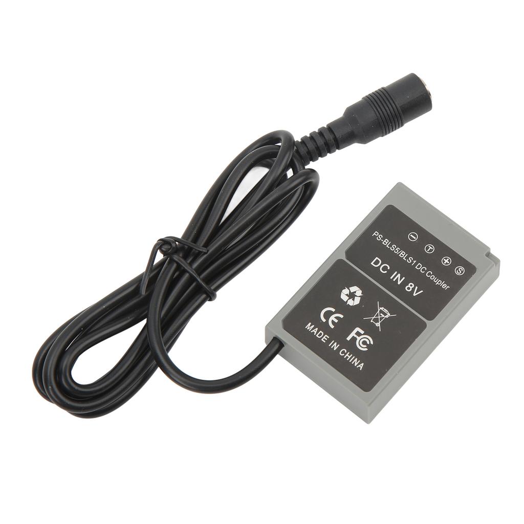 PS BLS5 BLS1 Dummy Battery DC Coupler For Olympus Pen E PL7 E PL5 E PM2 for Stylus 1 1s OM D E M10