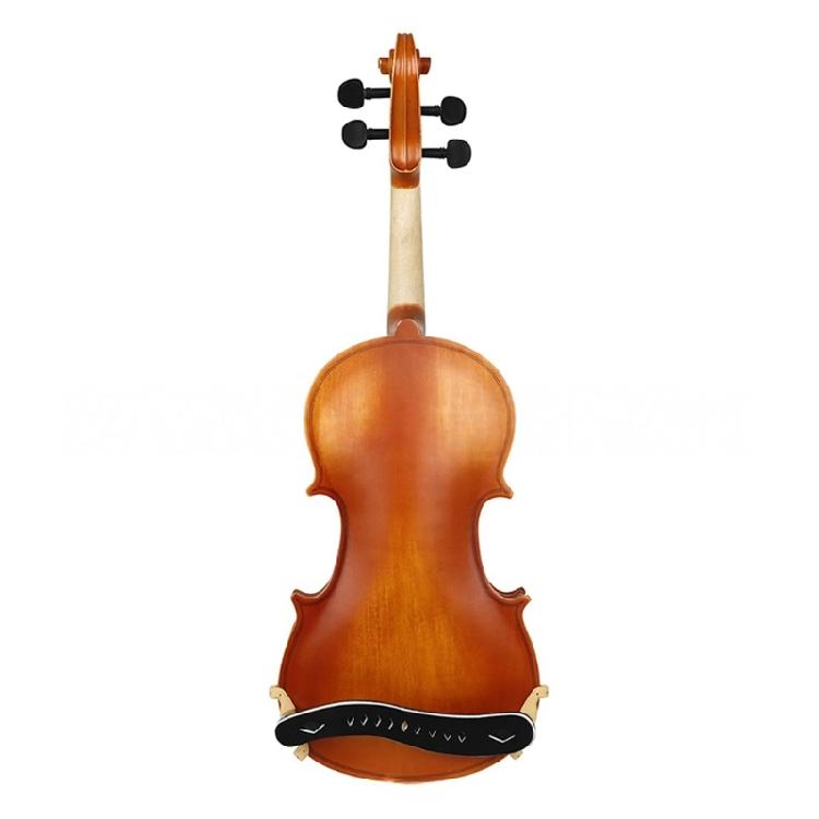 Violin Accessory Adjustable Shoulder Rest with Shockproof Silicone Feet Soft Sponge Cushion for Optimal Resonance