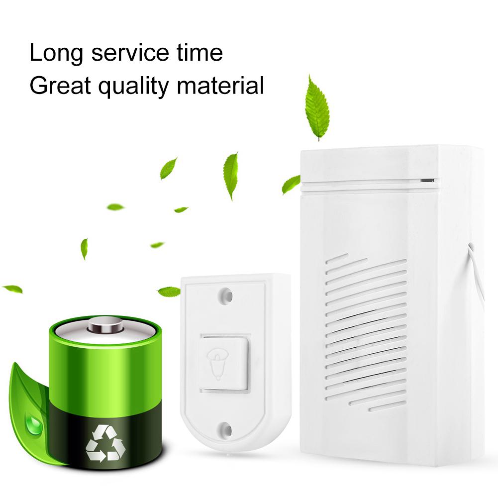 Wire Doorbell School Hospital Laboratory Ring Bell Chime ABS Wall Mounted