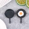 Dollhouse Miniature Frying Egg Pans For 12Th Dolls House Kitchen Accessories