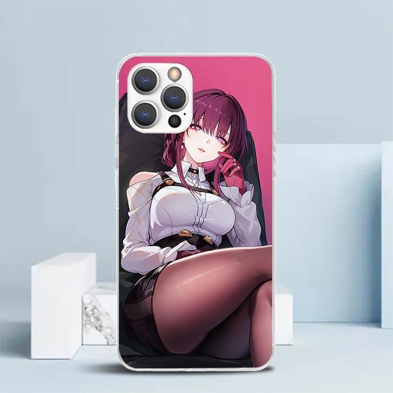 Honkai Star Rail Kafka Soft Cover for iPhone 16 17 Air 15 14 Pro Max 16E Phone Case 13 Mini 12 11 7 SE 8 Print Pattern Fit Cases