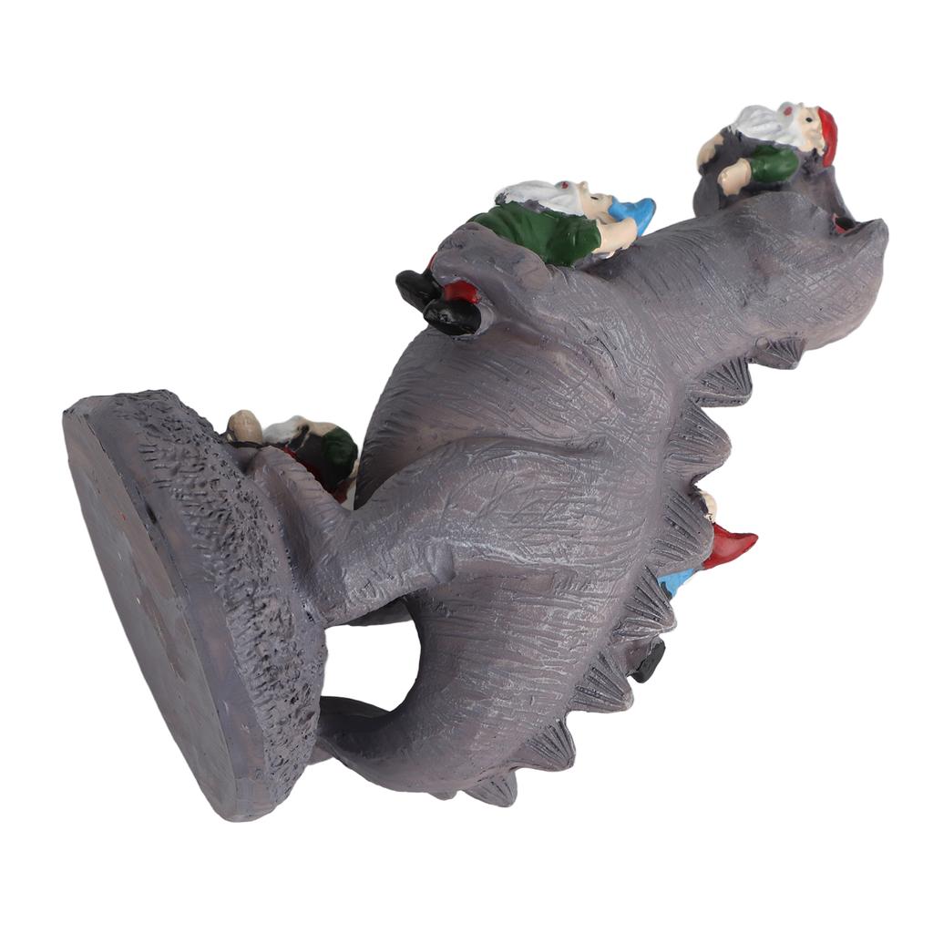 Mini Resin Godzilla Dinosaur Model Figurine Desktop Garden Ornament Craft Decor