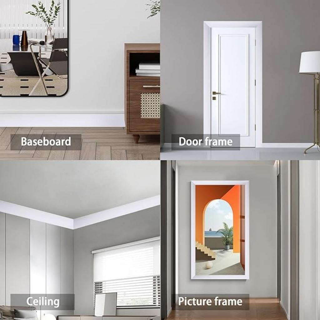 1Pc 5M Self-adhesive wood grain door frame decorative stickers wood grain skirting Waistline Home Decor wall stickers Renovation