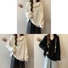 Style Oversized Hoodie With Polyester Fabric And Drawstring For Casual Office Wear