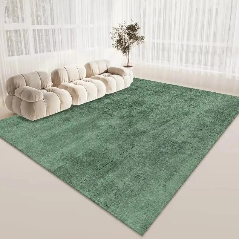 Solid Color Simple Carpet Balcony Corridor Washable Bedroom Doormat Home Decor Floor Mat Large Size Living Room Decorative Rug