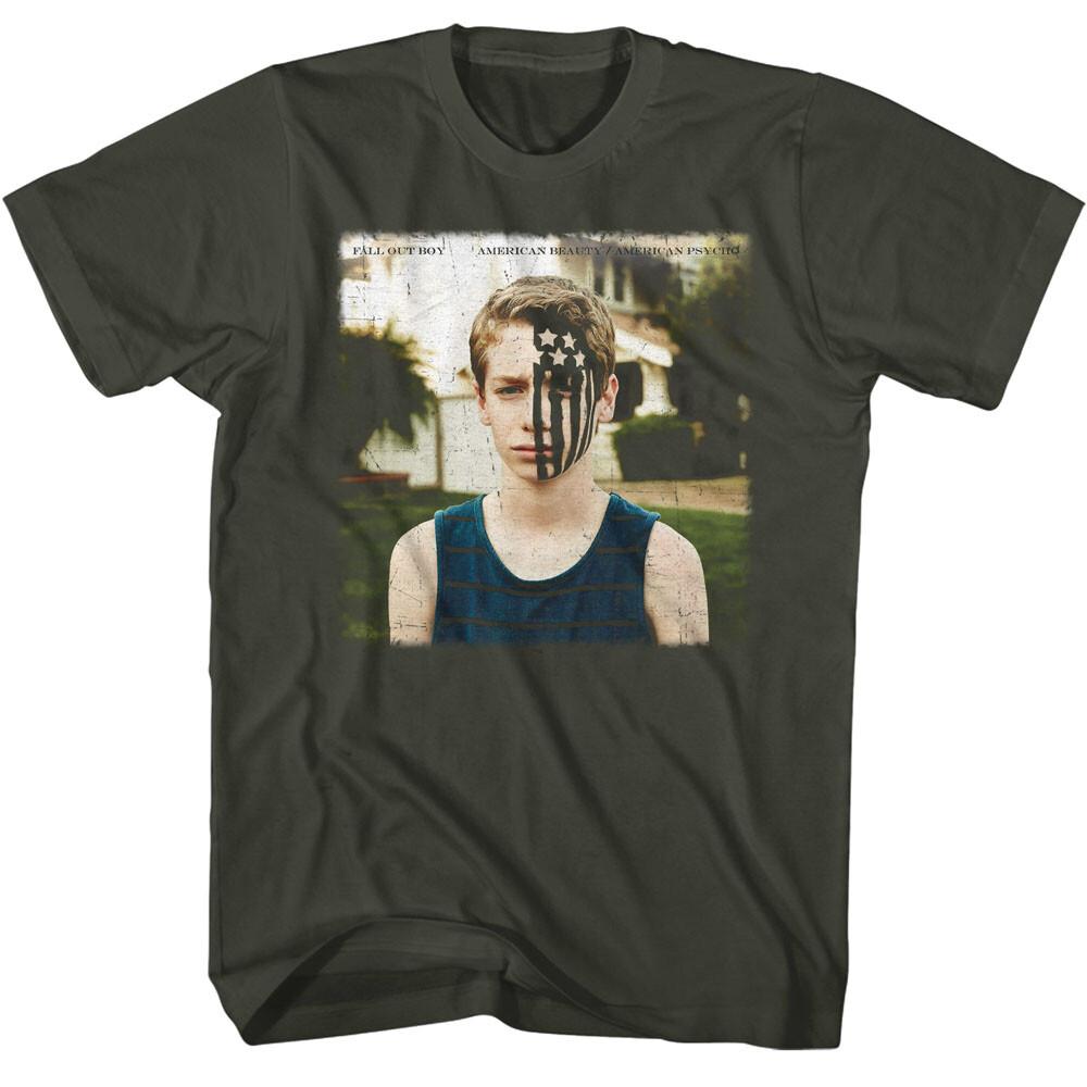 Fall Out Boy American Beauty American Psycho Men T Shirt Rock Band Tour Merch XL