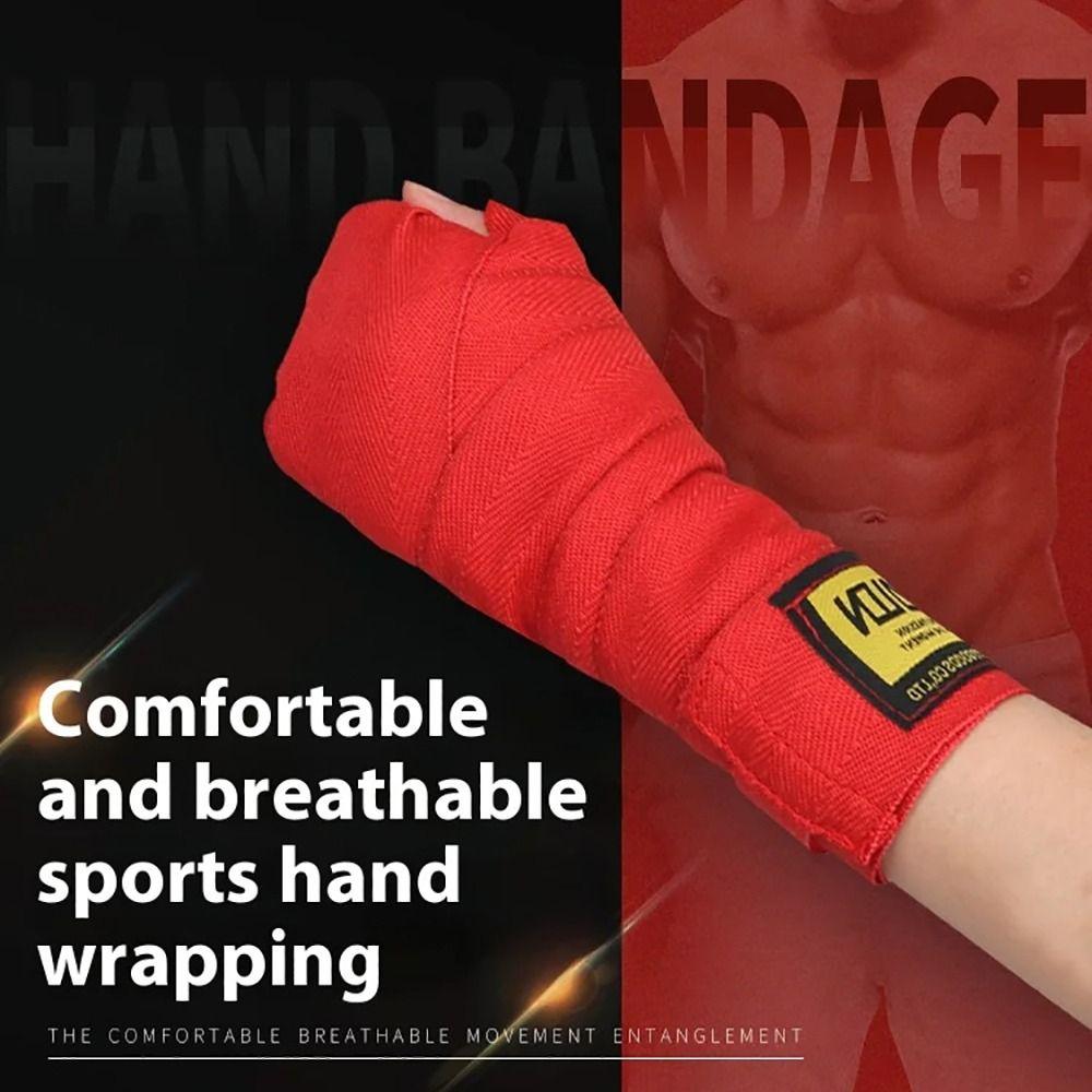 1Pair Wrist Boxing Bandage Combat Protect Hand Wraps Belt New Sports Strap