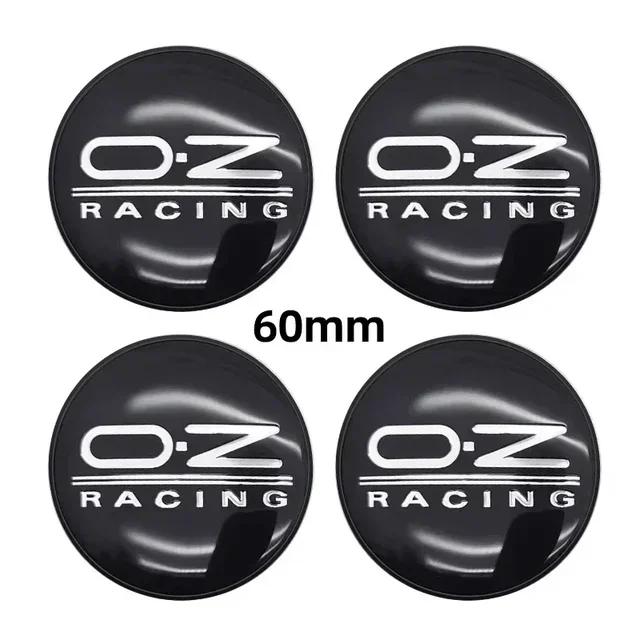 4pcs Car Wheel Hub Center Caps 56mm 60mm 68mm 65mm  For Rim Cover Auto OZ Logo Badge Emblem Exterior Styling Accessories